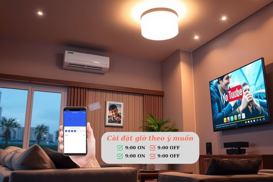 Ứng dụng của công tắc thông minh Angialife