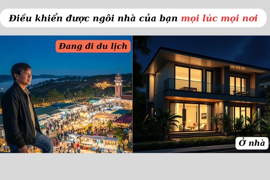 Ứng dụng của công tắc thông minh Angialife