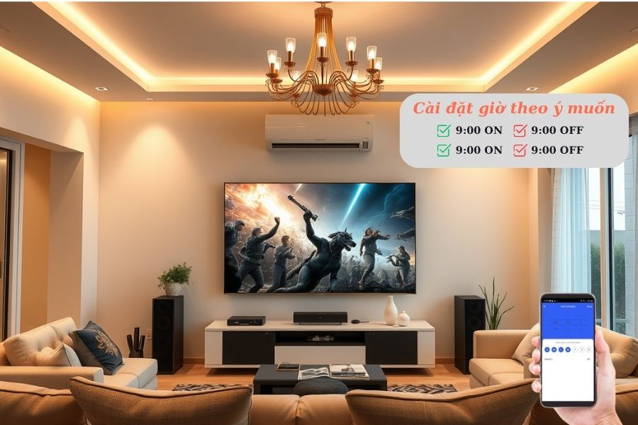 Ứng dụng của công tắc thông minh Angialife