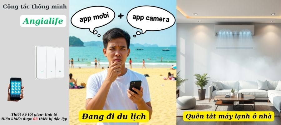 Công tắc thông minh cơ 3 nút, công nghệ Zigbee 1 Lợi ích khi sử dụng công tắc thông minh