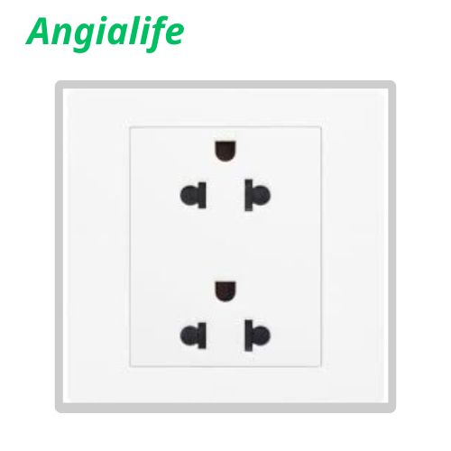 Ổ cắm thông minh, công nghệ Zigbee, loại 2 lỗ cắm