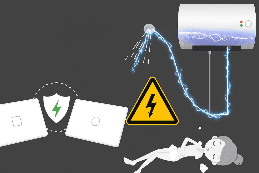 công tắc chống giật bình nóng lạnh