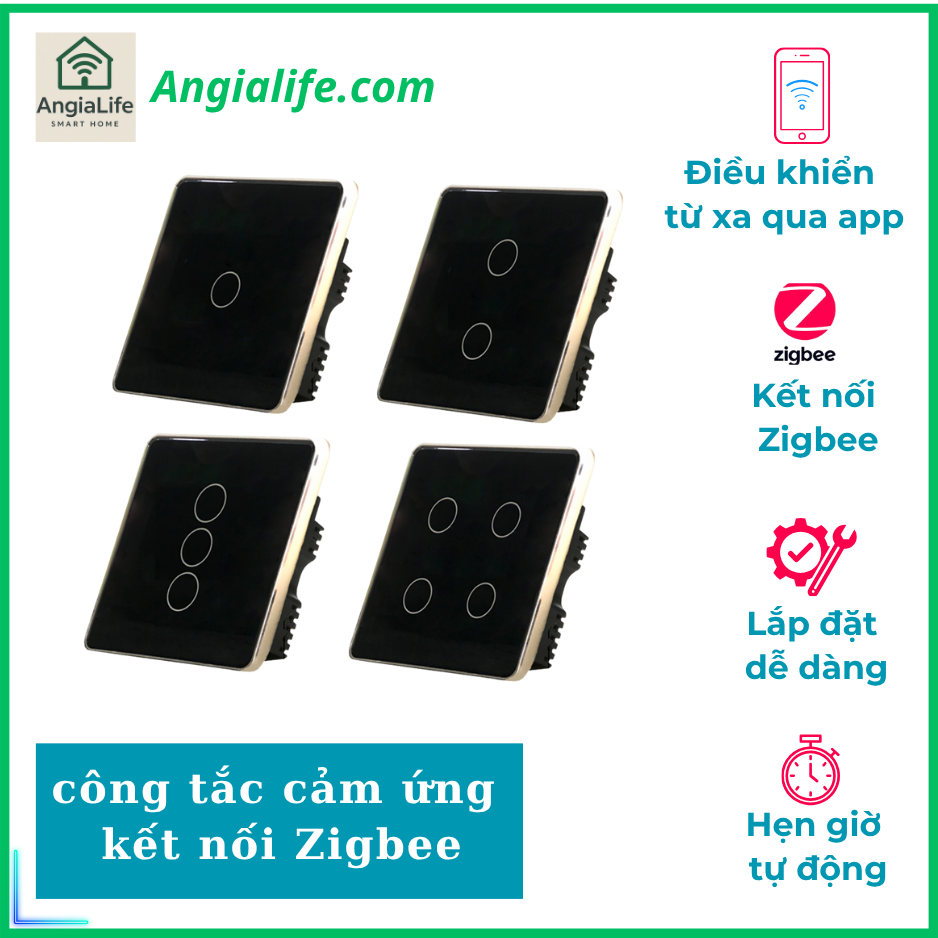 công tắc thông minh cảm ứng zigbee công tắc thông minh cảm ứng zigbee
