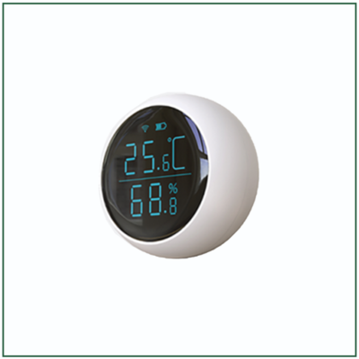Cảm biến nhiệt độ độ ẩm EV1 Zigbee màn LCD AnGiaLife
