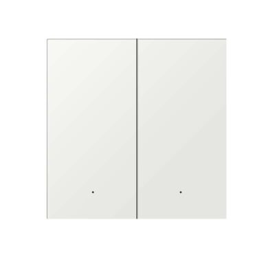 Công tắc thông minh Zigbee L3 AnGiaLife 2 nút mặt trước