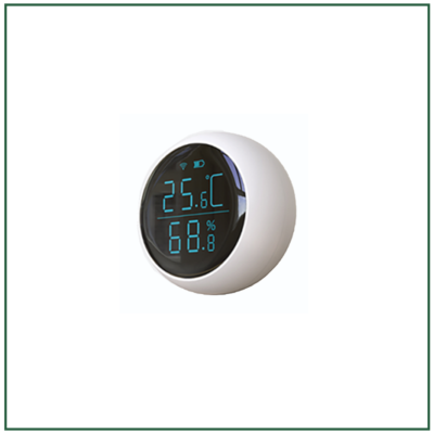 Cảm biến môi trường EV1 Zigbee đo nhiệt độ và độ ẩm màu trắng