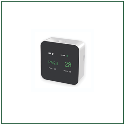 Cảm biến môi trường EV2 WiFi đo nhiệt độ độ ẩm và bụi mịn màu trắng