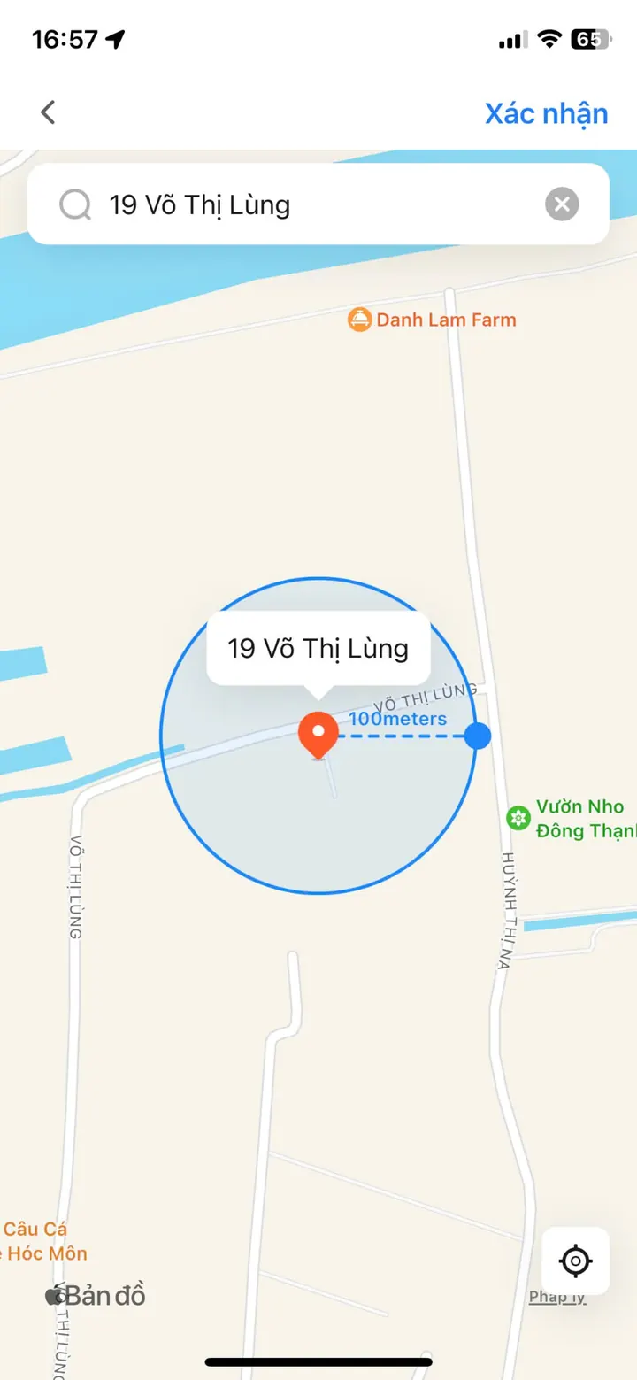Đặt bán kính geofence 100 mét quanh nhà trên bản đồ — bán kính nhỏ điều hòa có thể chưa kịp mát
